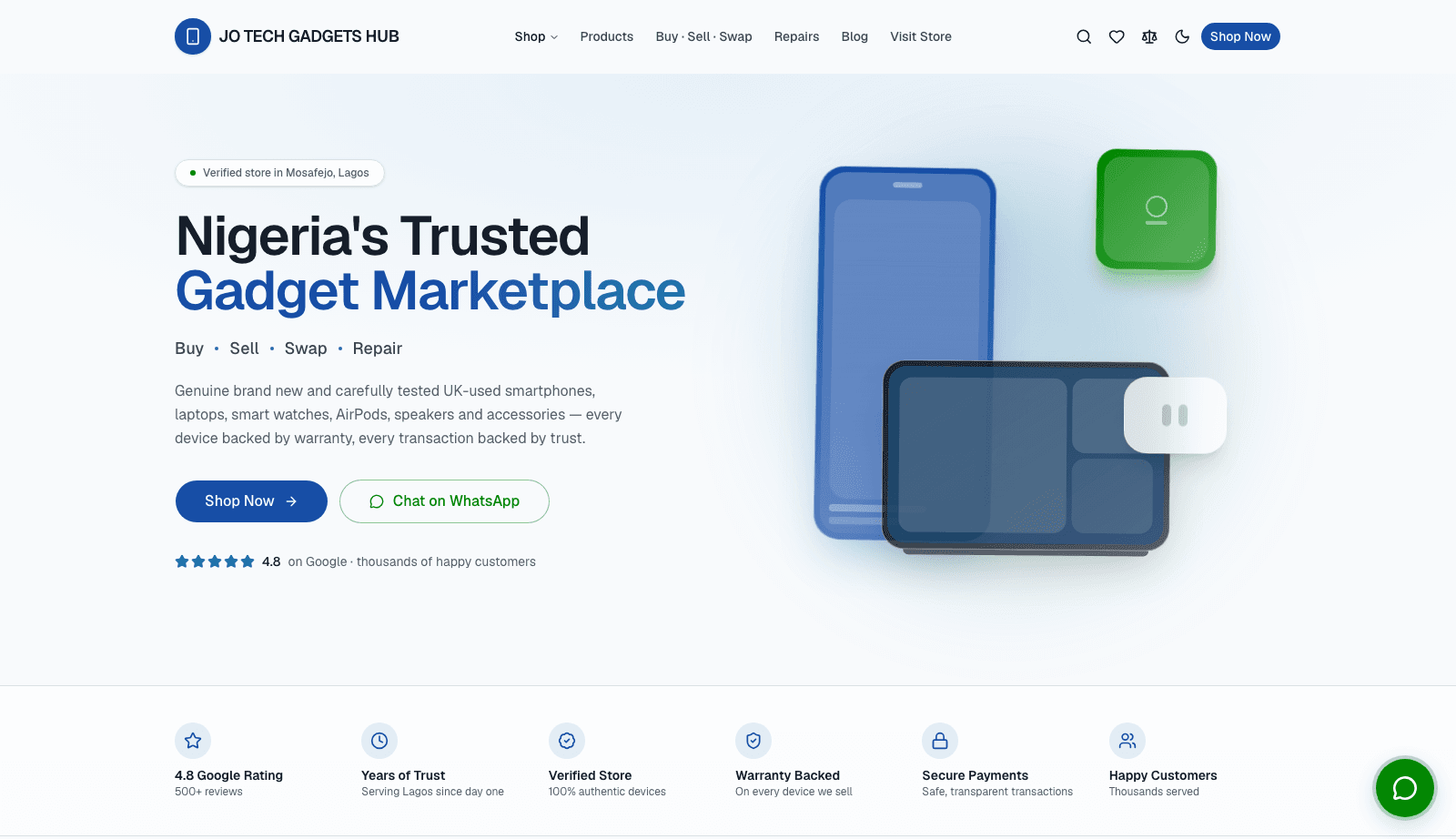 JO TECH Gadgets Hub